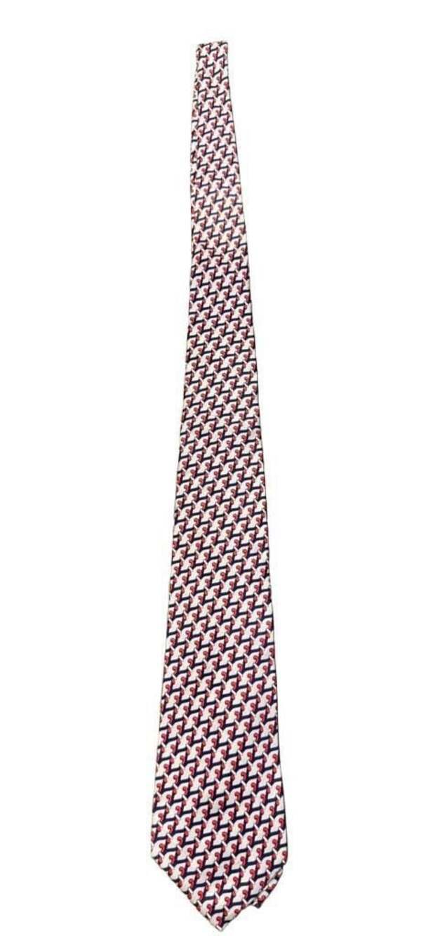 Barry Wells Silk Tie for American Airlines